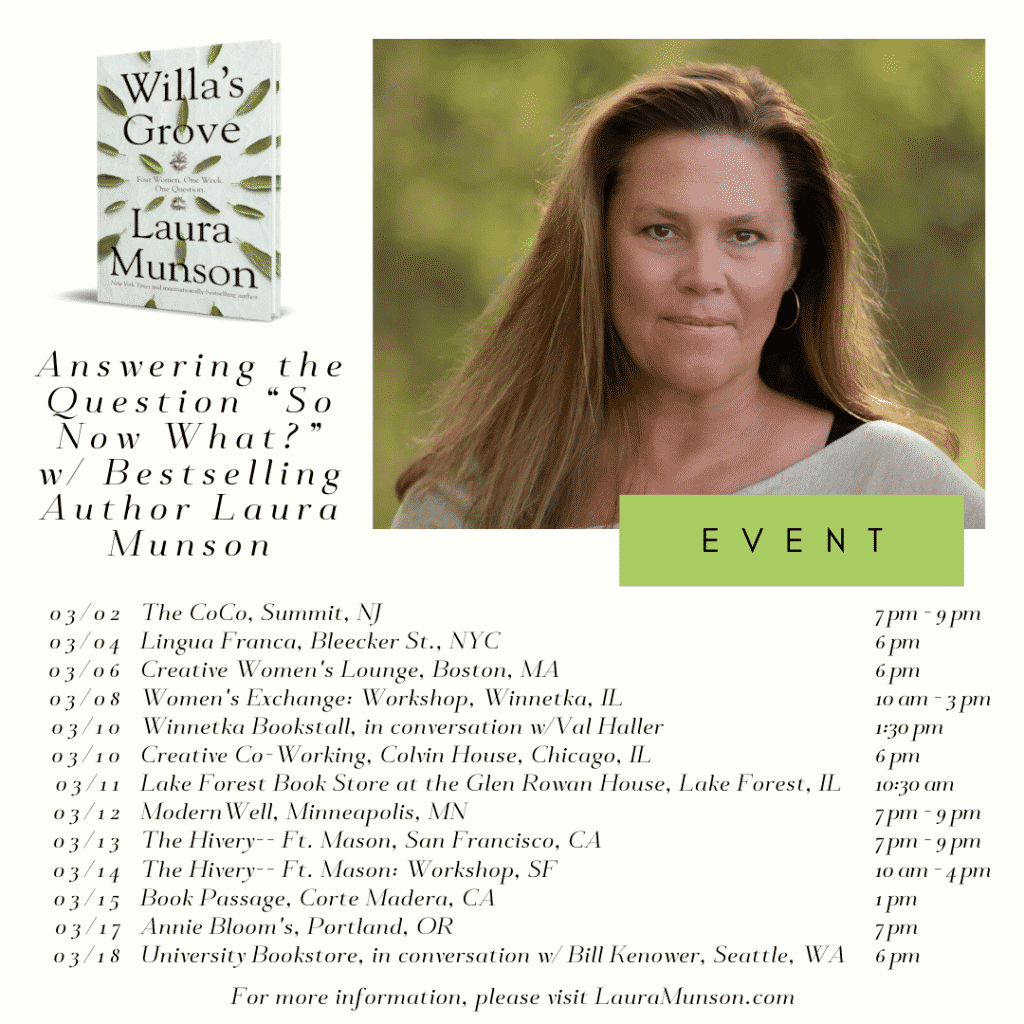 Willa's Grove Book Tour