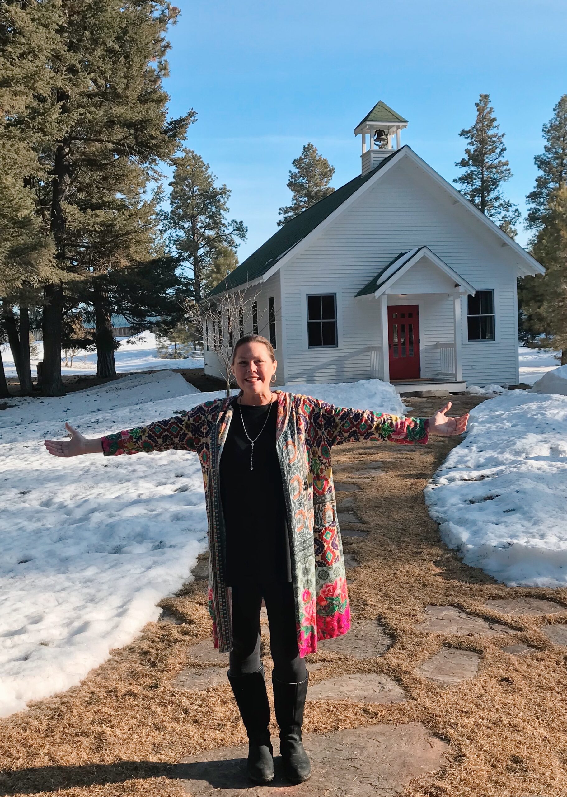 Laura Munson teaching at Haven Writing Retreats in Montana