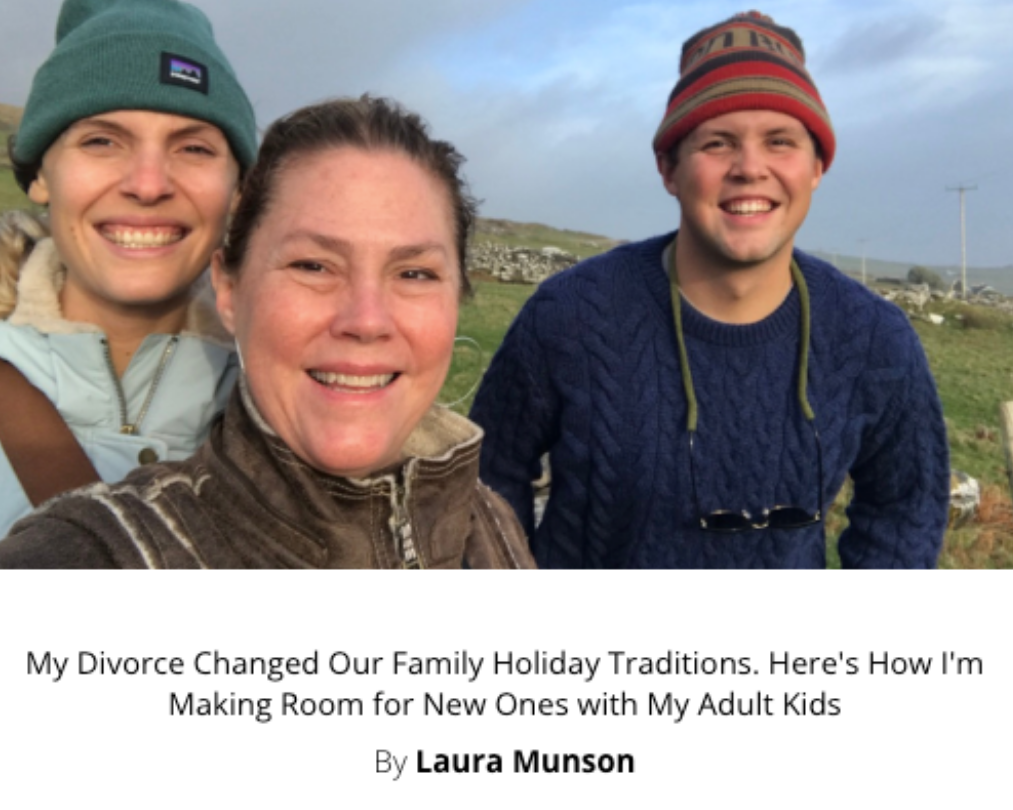 Laura Munson article in Maria Shrivers Sunday Papers