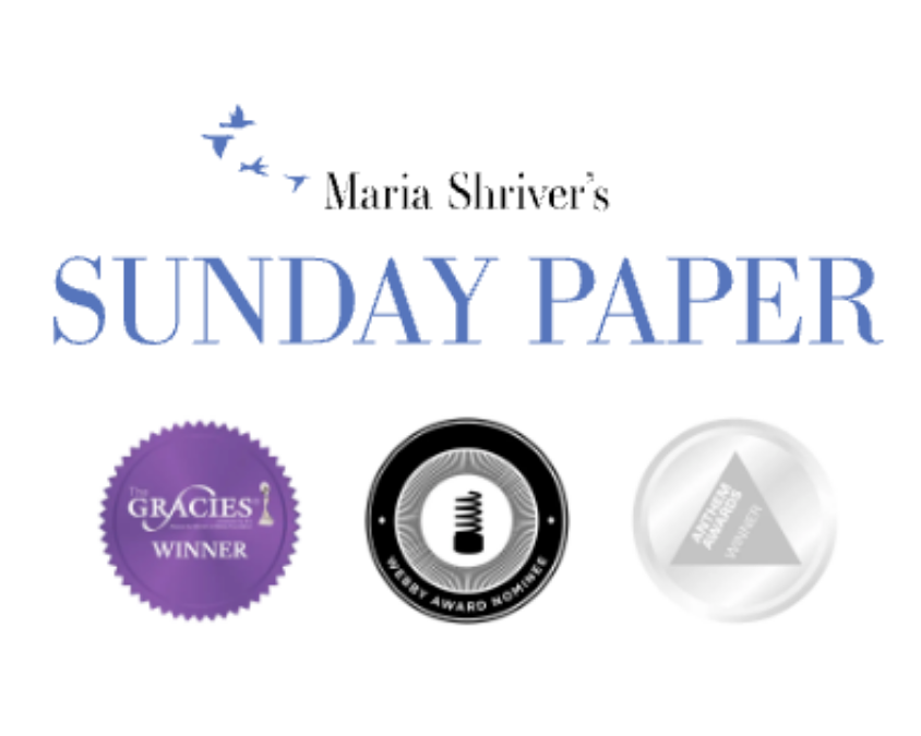 Maria Shriver Sunday Paper Logo